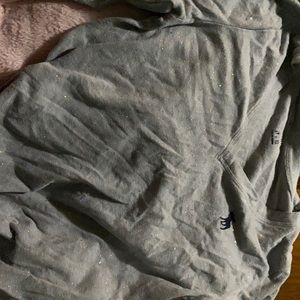 Grey cute sparkly comfy